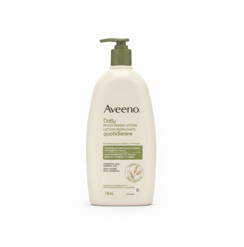 Aveeno Daily Moisturising Lotion, Moisturises for 24 Hours, Body Lotion for Normal to Dry Skin Care 710 ml